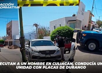Ejecutan a un hombre en Culiacán, conducía una unidad con placas de Durango