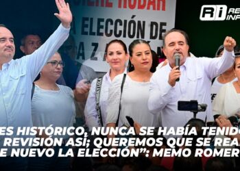 “Es histórico, nunca se había tenido una revisión así; queremos que se realice de nuevo la elección”: Memo Romero