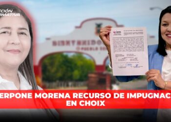 Interpone Morena recurso de impugnación en Choix