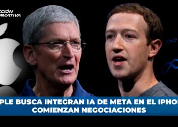 Apple busca integran IA de Meta en el iPhone; comienzan negociaciones