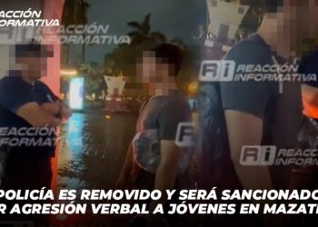 Policía es removido y será sancionado por agresión verbal a jóvenes en Mazatlán