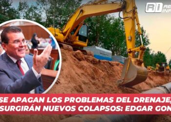 Se apagan los problemas del drenaje, pero surgirán nuevos colapsos: Edgar González