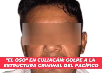 “El Oso” en Culiacán: Golpe a la estructura criminal del Pacífico