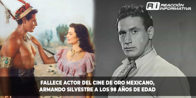 Fallece actor del cine de oro mexicano, Armando Silvestre a los 98 años de edad