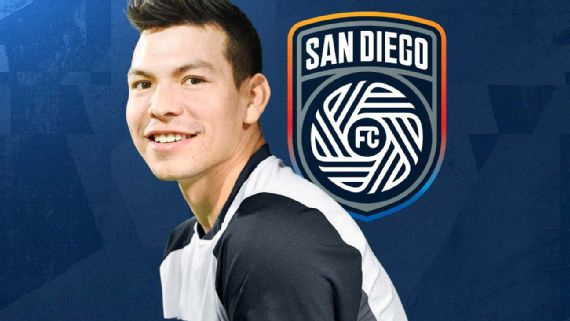Hirving ‘Chucky’ Lozano es nuevo jugador del San Diego FC