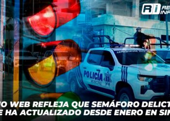 Sitio web refleja que semáforo delictivo no se ha actualizado desde enero en Sinaloa