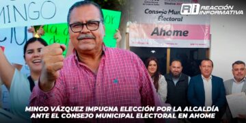 Mingo Vázquez impugna elección por la alcaldía ante el Consejo Municipal Electoral en Ahome
