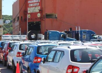 Cierra mes de mayo con más de 78 mil vehículos operados en el puerto: SEDECTUR