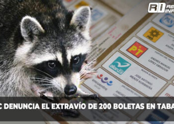 IEPC denuncia el extravío de 200 boletas en Tabasco.