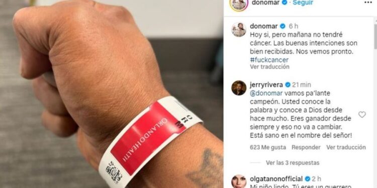 Don Omar fue operado tras anunciar que tenía cáncer; asegura: “hoy me levanté sin cáncer”