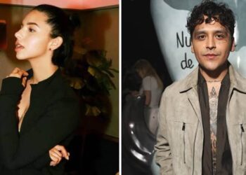 Ángela Aguilar comparte la primera foto con su novio Christian Nodal desde París