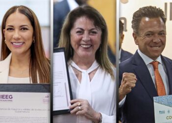 Gobernadores electos reciben su constancia de mayoría