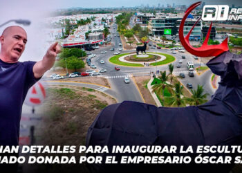Afinan detalles para inaugurar la escultura del Venado donada por el empresario Óscar Sánchez