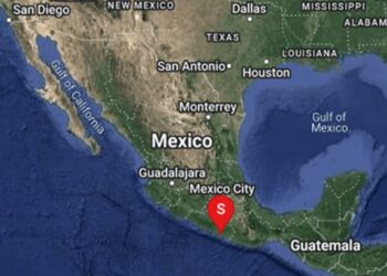 Se registra sismo de magnitud 5.2 en San Marcos, Guerrero; se percibe en CDMX