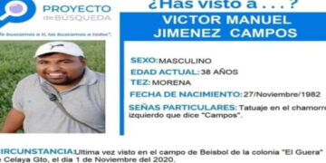 Identifican restos de reportero tras 3 años y 8 meses de desaparecido en Guanajuato