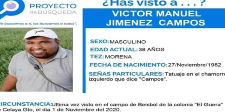Identifican restos de reportero tras 3 años y 8 meses de desaparecido en Guanajuato