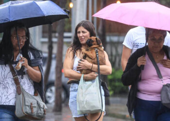Pronostican lluvias para todo el país este sábado; piden a la población mantenerse alerta