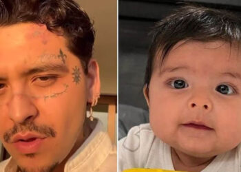 Christian Nodal aparece con nuevo aspecto en video y dedica canción a su hija Inti