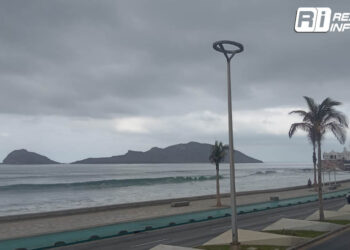 Cielos nublados se registran esta mañana en Mazatlán ¿Habrá lluvias?