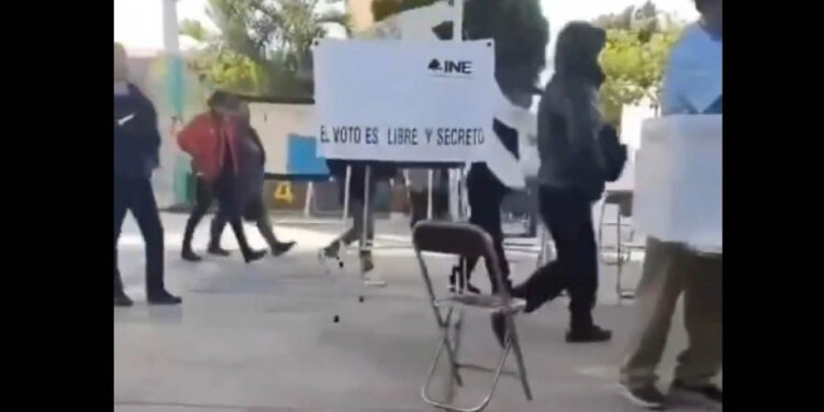 Reportan robo de boletas electorales en Puebla