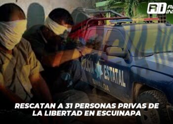 Rescatan a 31 personas privas de la libertad en Escuinapa