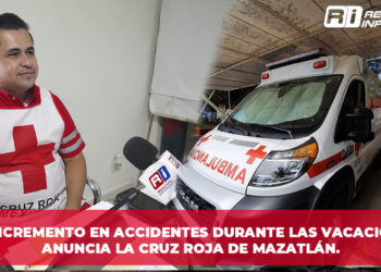 Sin incremento en accidentes durante las vacaciones,  anuncia la Cruz Roja de Mazatlán