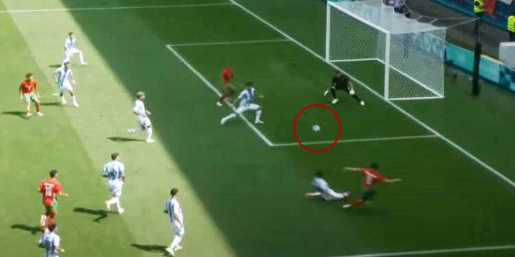 ¡POLÉMICA OLÍMPICA en París! Argentina empata a Marruecos ¡en el MINUTO 15 de compensación!