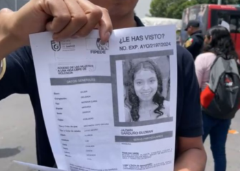 Buscan a Jazmín Garduño, de sólo 14 años, con bloqueo en Fray Servando