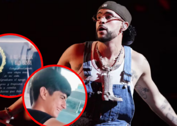 Joven DEDICA su graduación del CBTIs a Bad Bunny; así reaccionó la mamá