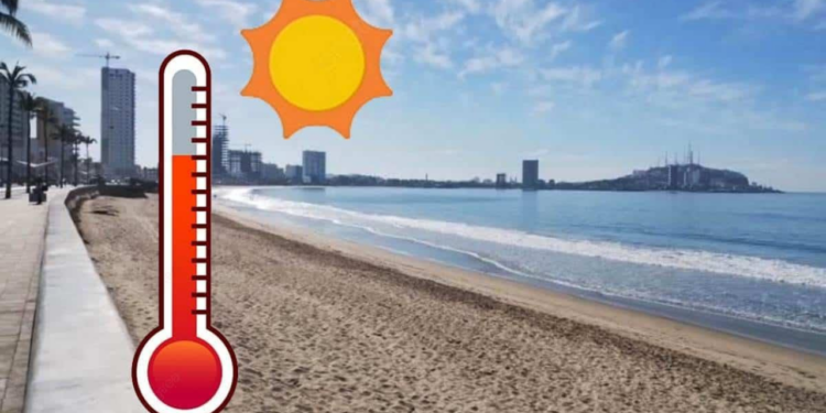 Se eleva la temperatura y disminuye la probabilidad de lluvia en Mazatlán
