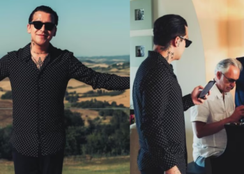 Christian Nodal asegura que Andrea Bocelli es fan de su música: ” ya había escuchado de mí”