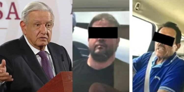 Espera AMLO que no incremente violencia por detenciones de capos
