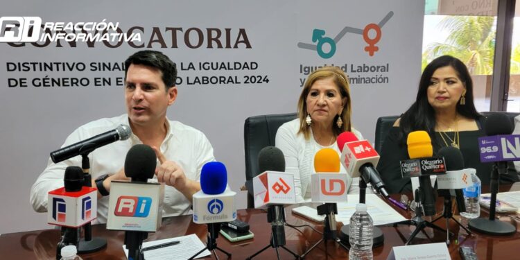 Llaman a participar en el “Distintivo Sinaloa por la Igualdad de Género en el Ámbito Laboral 2024”