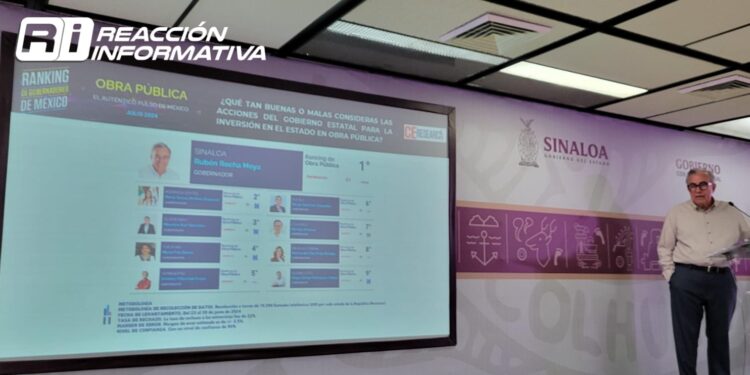 Celebran Rocha Moya que Sinaloa esté en primer lugar en el ranking nacional por Obras Públicas