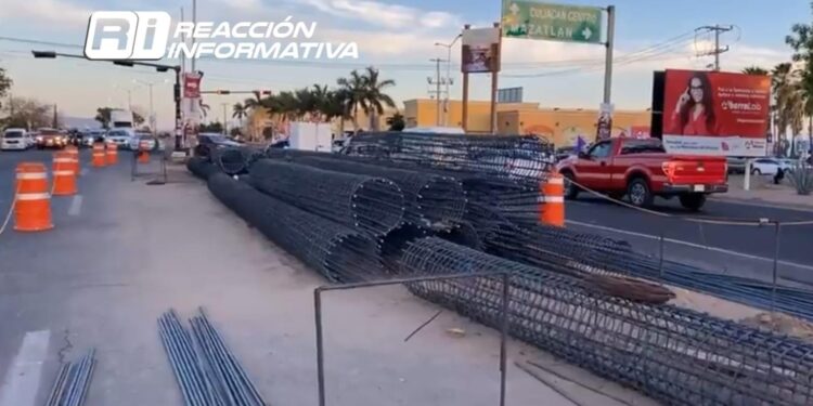 ¡Precaución conductores! cerrarán bulevar Orquídeas por obras del Paso Deprimido al norte de Culiacán