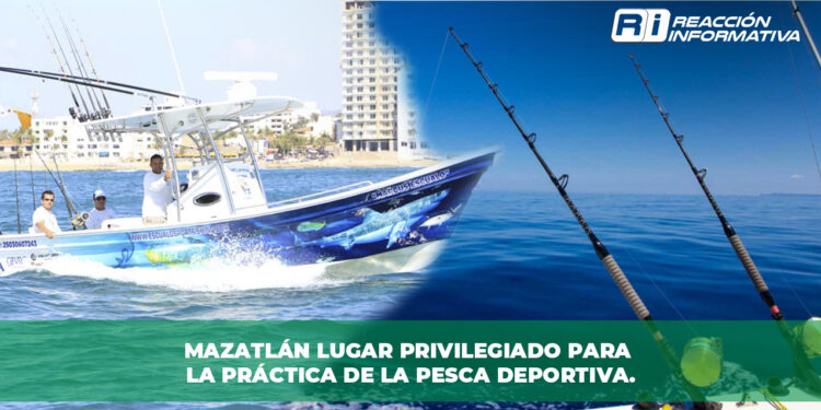 Mazatlán lugar privilegiado para la práctica de la pesca deportiva.