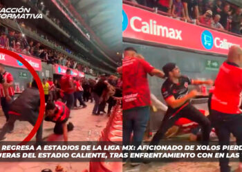 Balean a un hombre en la cabeza tras pelea en el Estadio Caliente de Tijuana (Videos)