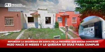 Reforzar la seguridad en Santa Fe; la promesa que Edgar González hizo hace 21 meses y le quedan 121 días para cumplir