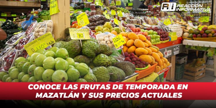Conoce las frutas de temporada en Mazatlán y sus precios actuales