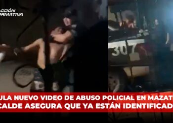 Circula nuevo VIDEO de abuso policial en Mazatlán; alcalde asegura que ya están identificados