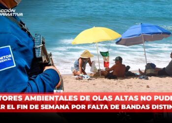 Monitores Ambientales de Olas Altas NO PUDIERON OPERAR el fin de semana por falta de bandas distintivas