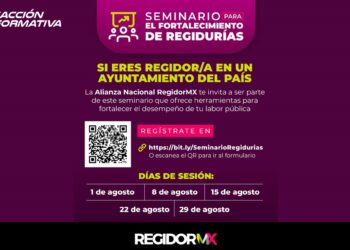 Convoca Regidor MX al Seminario de Fortalecimiento de Regidurías
