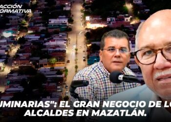 “Luminarias” el gran negocio de los alcaldes en Mazatlán