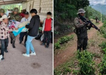 Guatemala refuerza frontera ante llegada de mexicanos por violencia en Chiapas