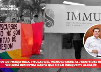 Tras actos de Transfobia, titular del IMMUJER sigue al frente del Instituto, “NO será removida hasta que me lo indiquen”: Alcalde