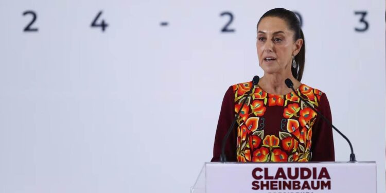 Sheinbaum anuncia reformas constitucionales de no reelección y apoyos sociales