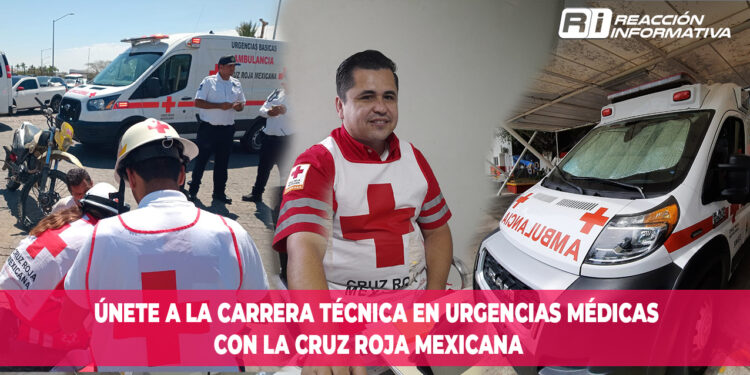 Únete a la Carrera Técnica en Urgencias Médicas con la Cruz Roja Mexicana