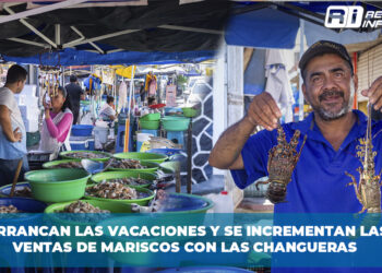 Arrancan las vacaciones y se incrementan las ventas de mariscos con las Changueras