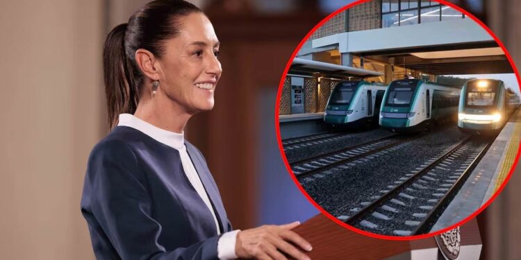 Claudia Sheinbaum anuncia ampliación de Tren Maya y Tren Interoceánico