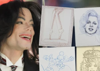 Los dibujos de Michael Jackson, a subasta